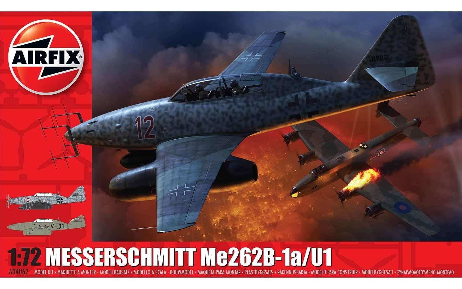 Air-A04062 - 1:72 Messerschmitt Me262B-1aU1