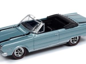 JLMC020-B3 - 1:64 1967 Plymouth GTX Convertible - Light Blue Poly