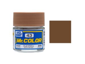 MR-C043 - Mr.Color C043 Wood Brown Semi-Gloss (10ml)