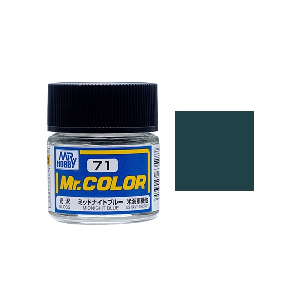 MR-C071 - Mr.Color C071 Midnight Blue Gloss (10ml)