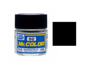MR-C092 - Mr.Color C092 Semi Gloss Black (10ml)