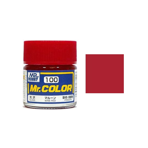 MR-C100 - Mr.Color C100 Wine Red Gloss (10ml)
