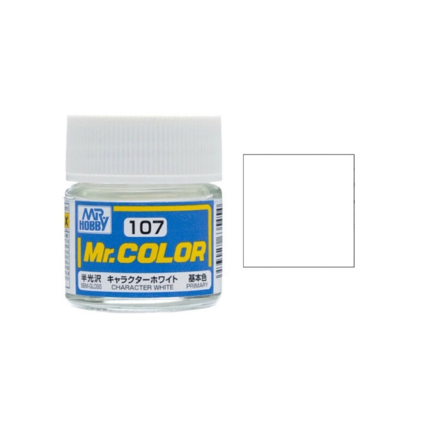 MR-C107 - Mr.Color C107 Character White Semi-Gloss (10ml)