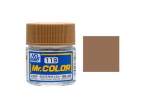 MR-C119 - Mr.Color C119 RLM79 Sand Yellow Semi-Gloss (10ml)