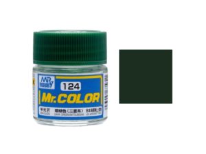 MR-C124 - Mr.Color C124 Dark Green (Mitsubishi) Semi-Gloss (10ml)