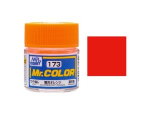 MR-C173 - Mr.Color C173 Fluorescent Orange Semi-Gloss (10ml)