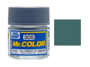MR-C305 - Mr.Color C305 Gray FS36118 Semi-Gloss (10ml)