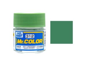 MR-C312 - Mr.Color C312 Green FS34227 Semi-Gloss (10ml)