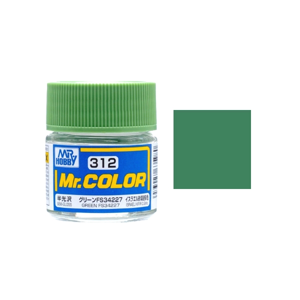 MR-C312 - Mr.Color C312 Green FS34227 Semi-Gloss (10ml)
