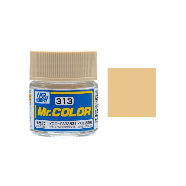 MR-C313 - Mr.Color C313 Yellow FS33531 Semi-Gloss (10ml)