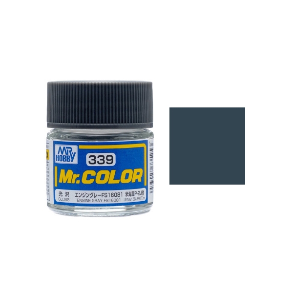 MR-C339 - Mr.Color C339 Engine Gray FS16081 Gloss (10ml)