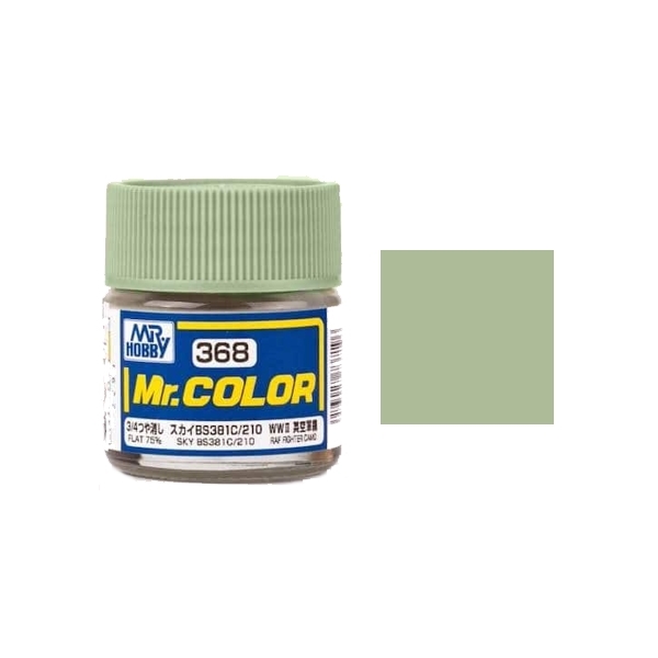 MR-C368 - Mr.Color C368 Sky BS381C/210 Flat 75% (10ml)