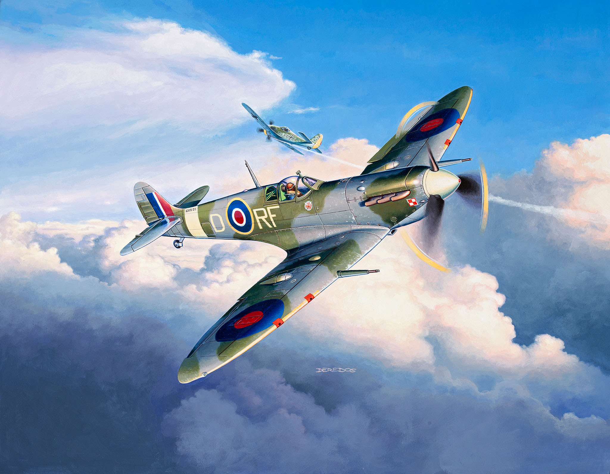 Rev63897 - 1:72 Supermarine Spitfire Mk.Vb (Model Set) - Image 3