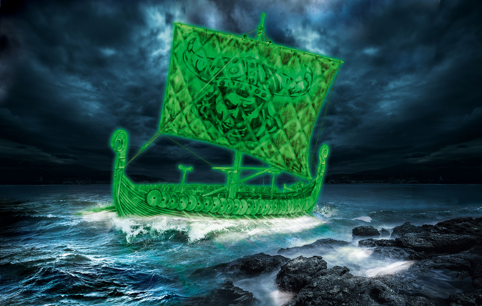 Rev05428 – 1:50 Viking Ghost Ship (Gift Set) - Image 4