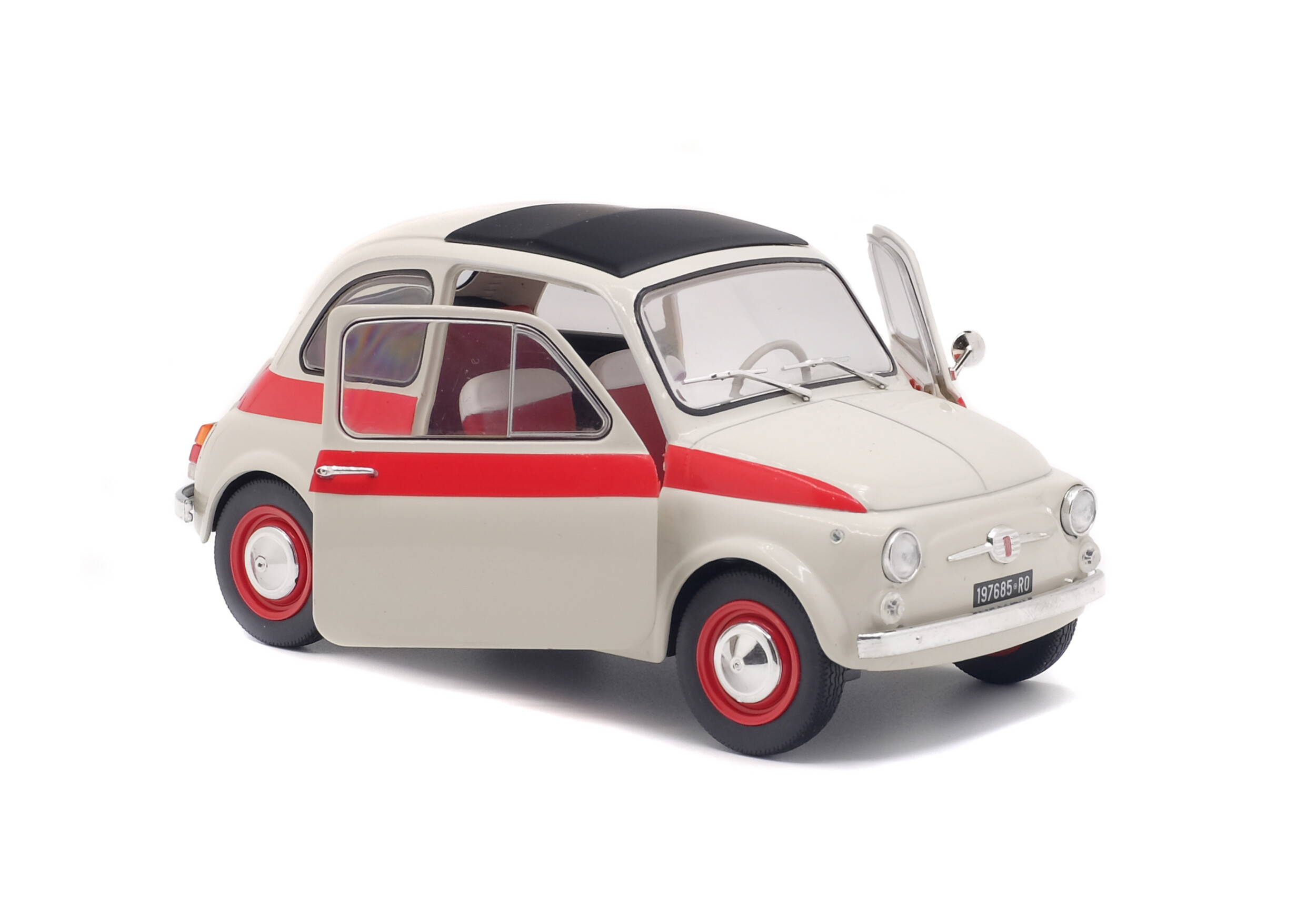 S1801401 – 1:18 Fiat 500 - Nuova 500 Sport - 1960 - Model Tech Hobbies