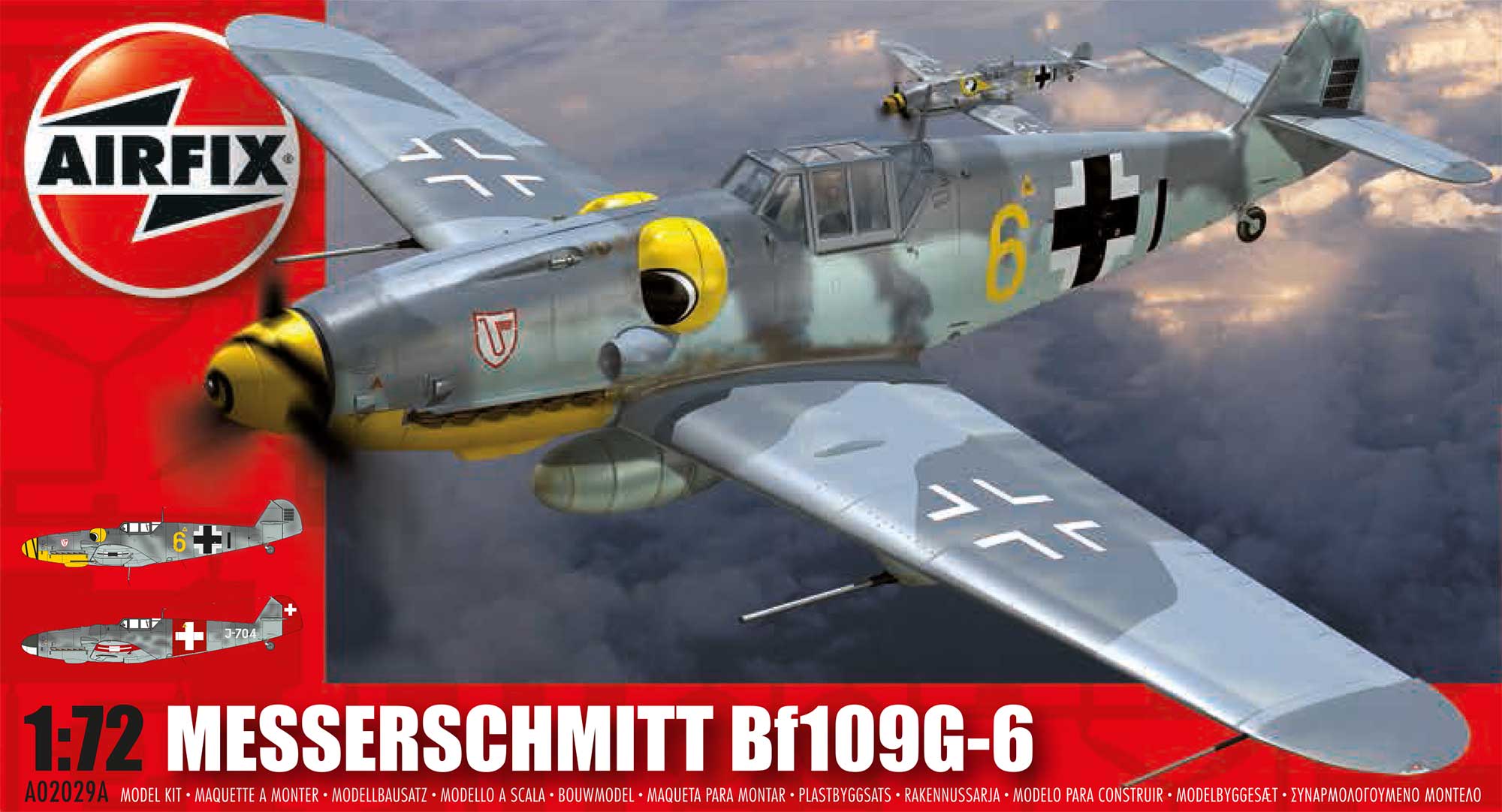 Air-A02029A - 1:72 Messerschmitt Bf109G-6