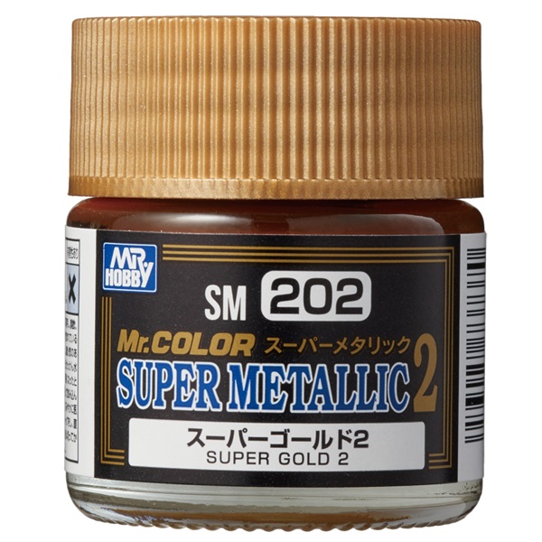 MR-SM202 - Mr.Color SM202 - Super Metallic 2 - Super Gold 2 (10ml)
