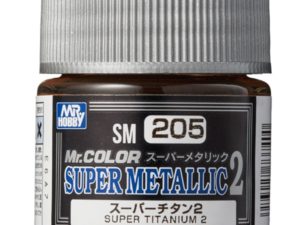 MR-SM205 - Mr.Color SM205 - Super Metallic 2 - Super Titanium 2 (10ml)