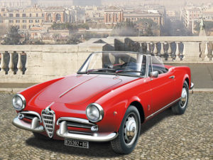 ITA3653 - 1:24 Alfa Romeo Giulietta Spider 1300