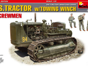 MINA35225 - 1:35 U.S. Tractor w/Towing Winch & Crewmen