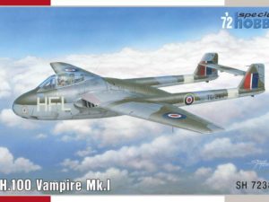 SH72383 - 1:72 DH.100 Vampire Mk.I 'RAF, RAAF and Armée de l'Air'
