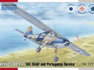 SH72392 - Special Hobby 1:72 Dornier Do 27 IDF, SAAF and Portuguese Service (Plastic Model Building Kit - 14cm Long)