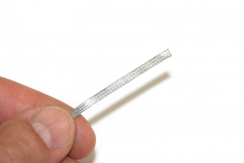 SP103148 - Sloting Plus Tin Plated Copper Braid 0.25mm Thickness (1meter) - Image 2