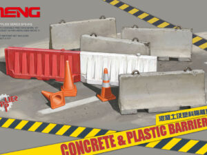 MG-SPS012 - 1:35 Concrete & Plastic Barrier Set