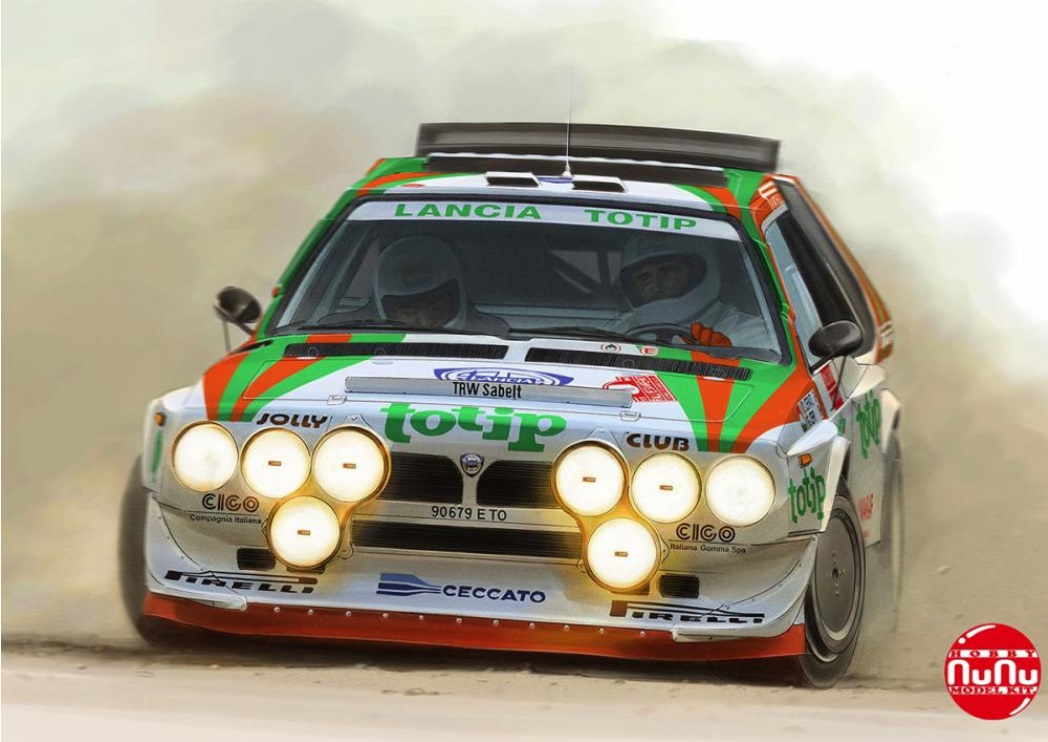 NU-24005 - 1:24 Lancia Delta S4 Totip Rally Sanremo 1986