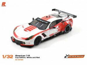 SC-6179a Chevrolet Corvette C7-R Cup Edition White / Red