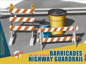 MG-SPS013 - 1:35 Barricades & Highway Guardrail set