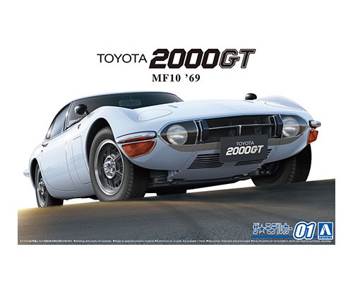 AOS05729 - 1:24 Toyota MF10 2000GT '69