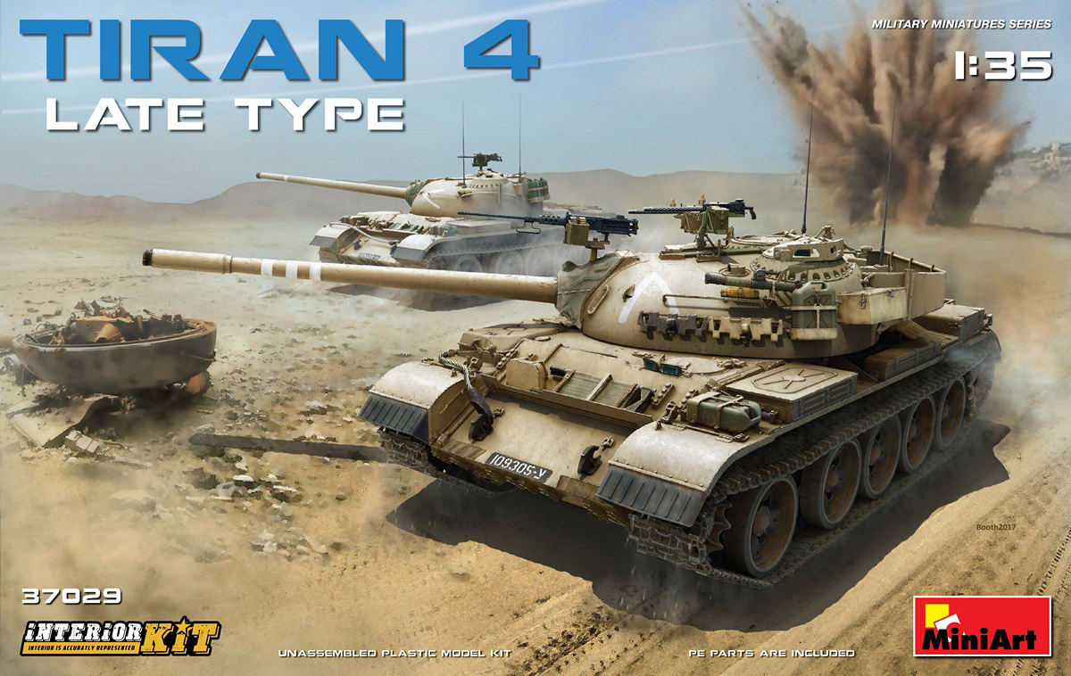 MINA37029 - 1:35 Tiran 4 - Late Type - Interior Kit