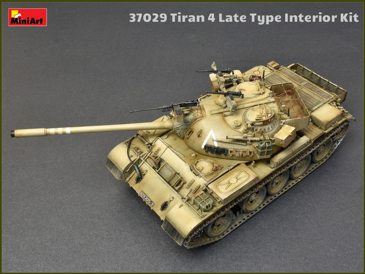 MINA37029 - 1:35 Tiran 4 - Late Type - Interior Kit - Image 4