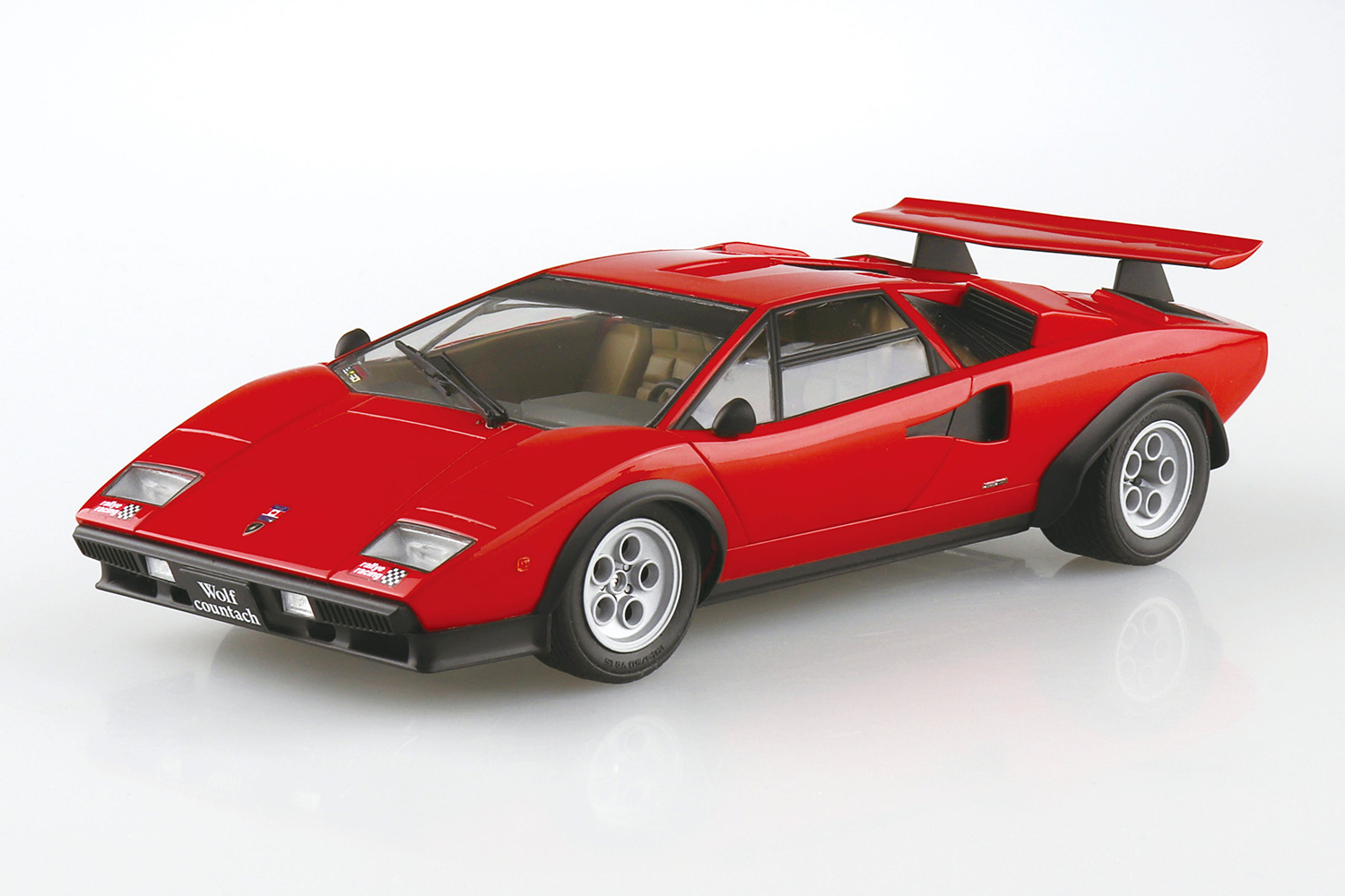 AOS06336 - 1:24 Lamborghini Wolf Countach - Version 1 - 1975 - Image 2
