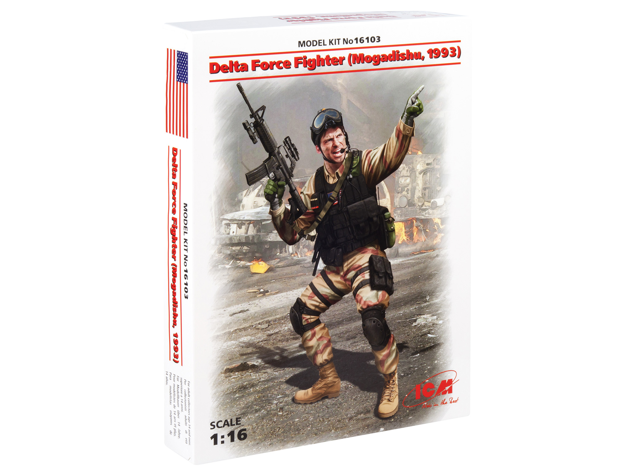 ICM16103 - 1:16 - Delta Force Fighter (Mogadishu,1993) - Image 5