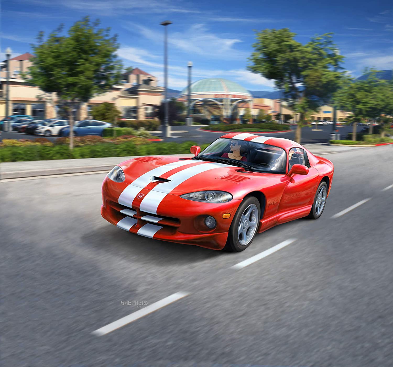 Rev07040 – 1:25 - Dodge Viper GTS - Image 2