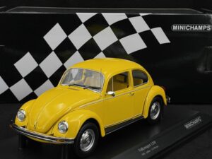 PMA150057106 – Minichamps 1:18 Volkswagen 1200 (1983) – Yellow (23cm Long)