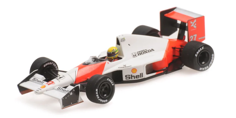 PMA547904399 – 1:43 McLaren Honda MP4/5B - Ayrton Senna – Elevated