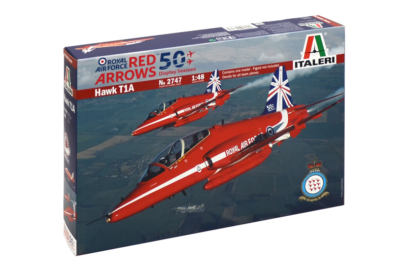 ITA2747 - 1:48 Hawk T1A ''Red Arrows 50 display seasons'' - Image 2