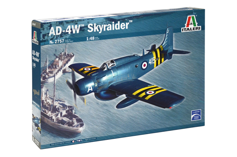 ITA2757 - 1:48 - AD-4W Skyraider - Image 2