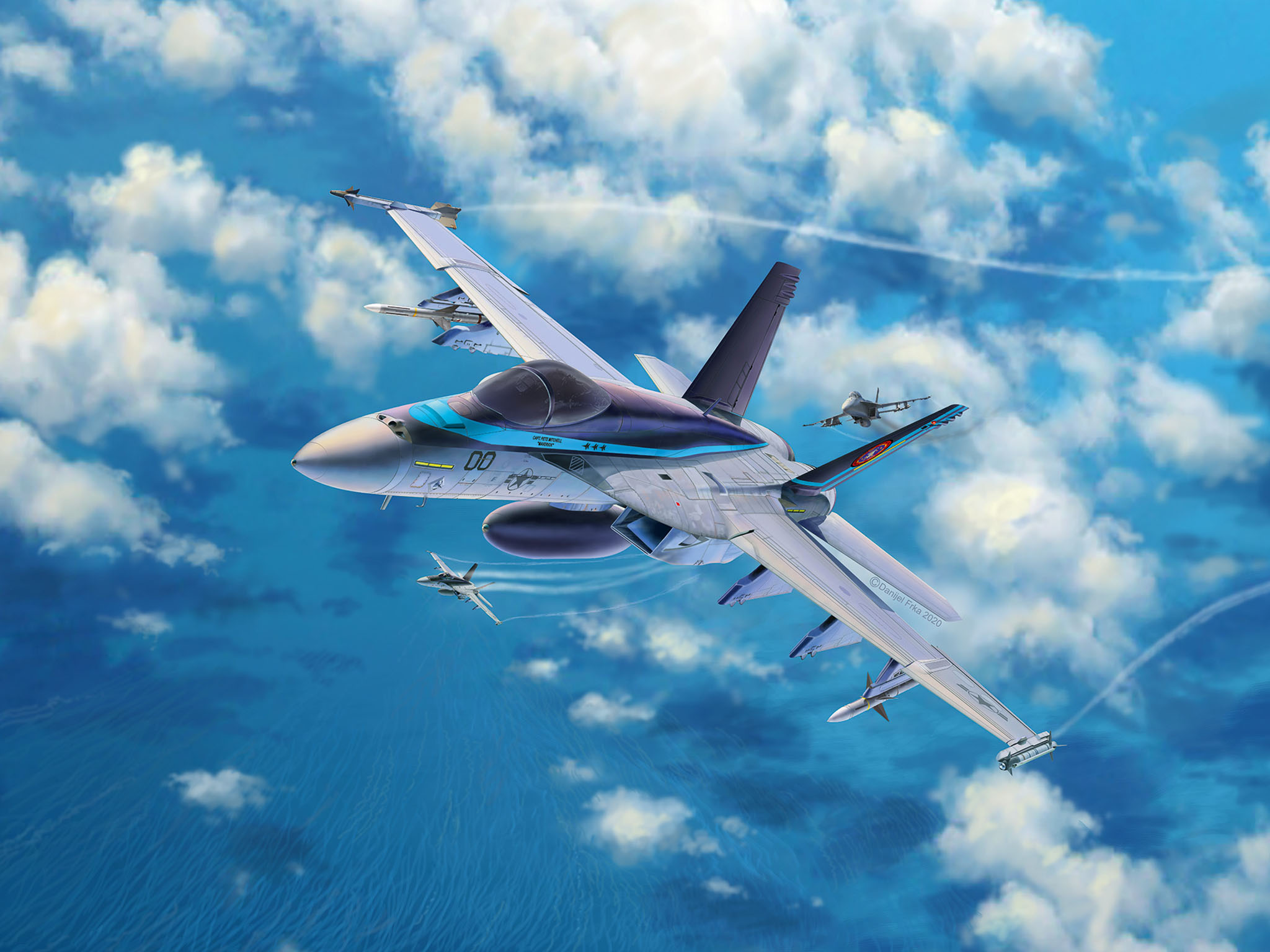 Rev03864 - 1:48 F/A-18E Super Hornet "Top Gun"