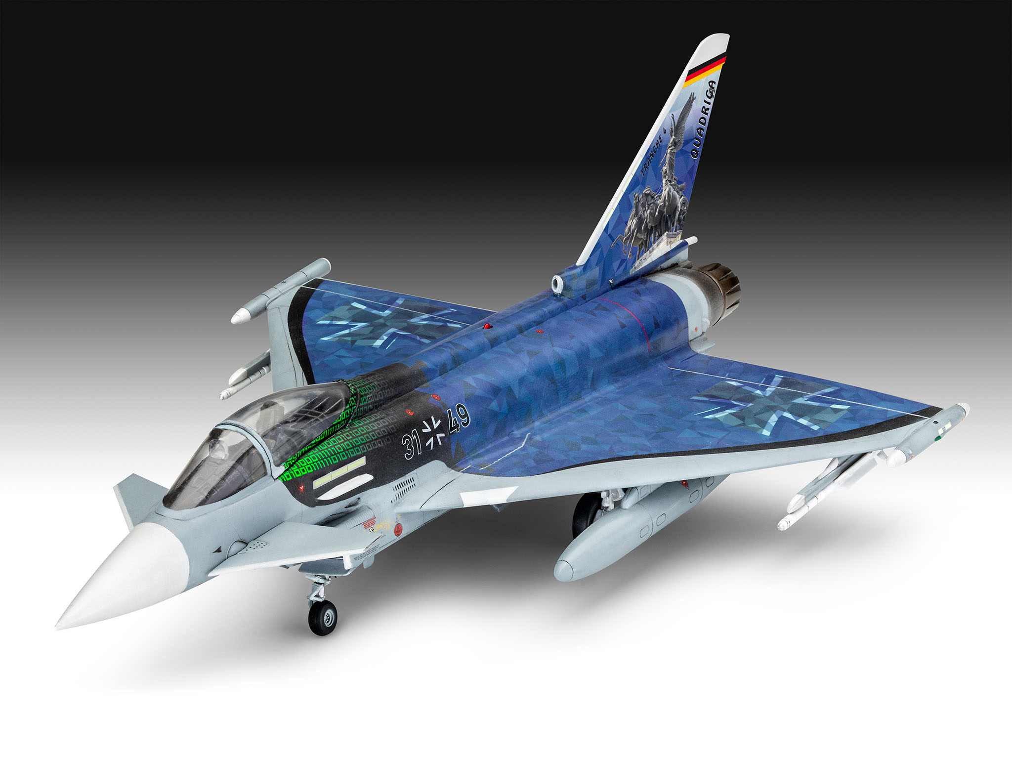 Rev63843 - 1:72 Eurofighter "Luftwaffe 2020 Quadriga" (Model Set) - Image 4