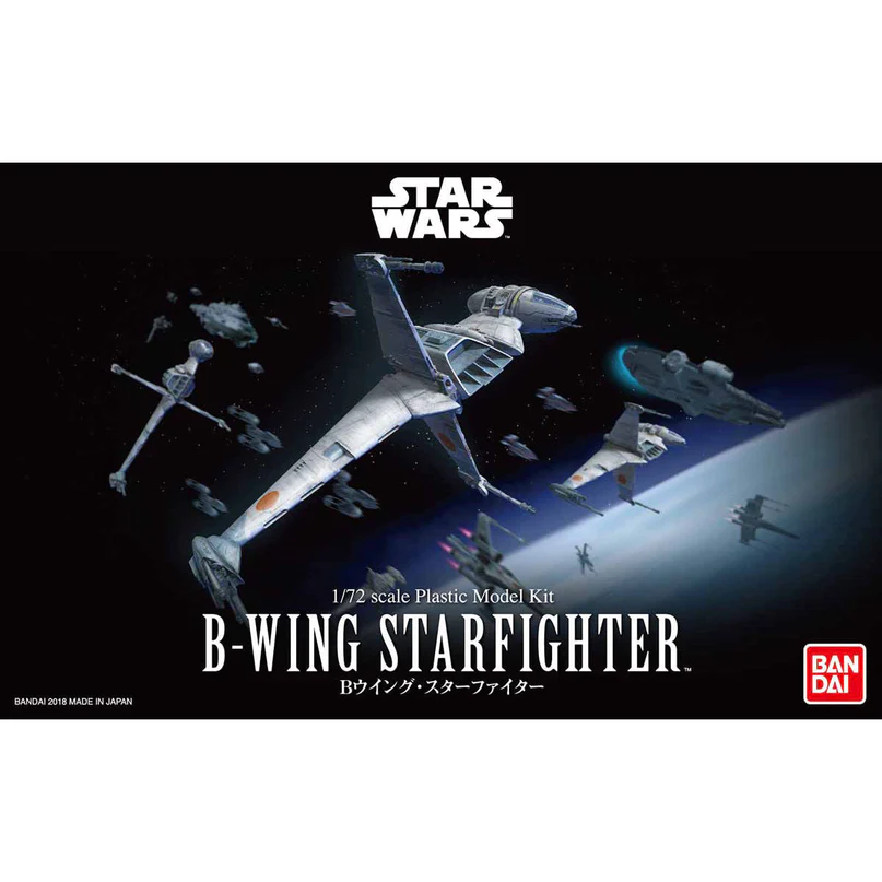 Rev01208 - 1:72 STAR WARS - B-Wing Starfighter