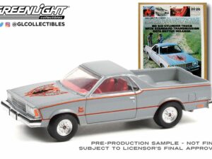 GL39080-D - 1:64 1980 Chevrolet El Camino Royal Knight - "No Six-Cylinder Truck With Standard Transmission Gets Better Mileage"
