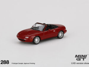 MGT00288-L - 1:64 Mini GT - Mazda Miata MX-5 - Classic Red (6cm Long)