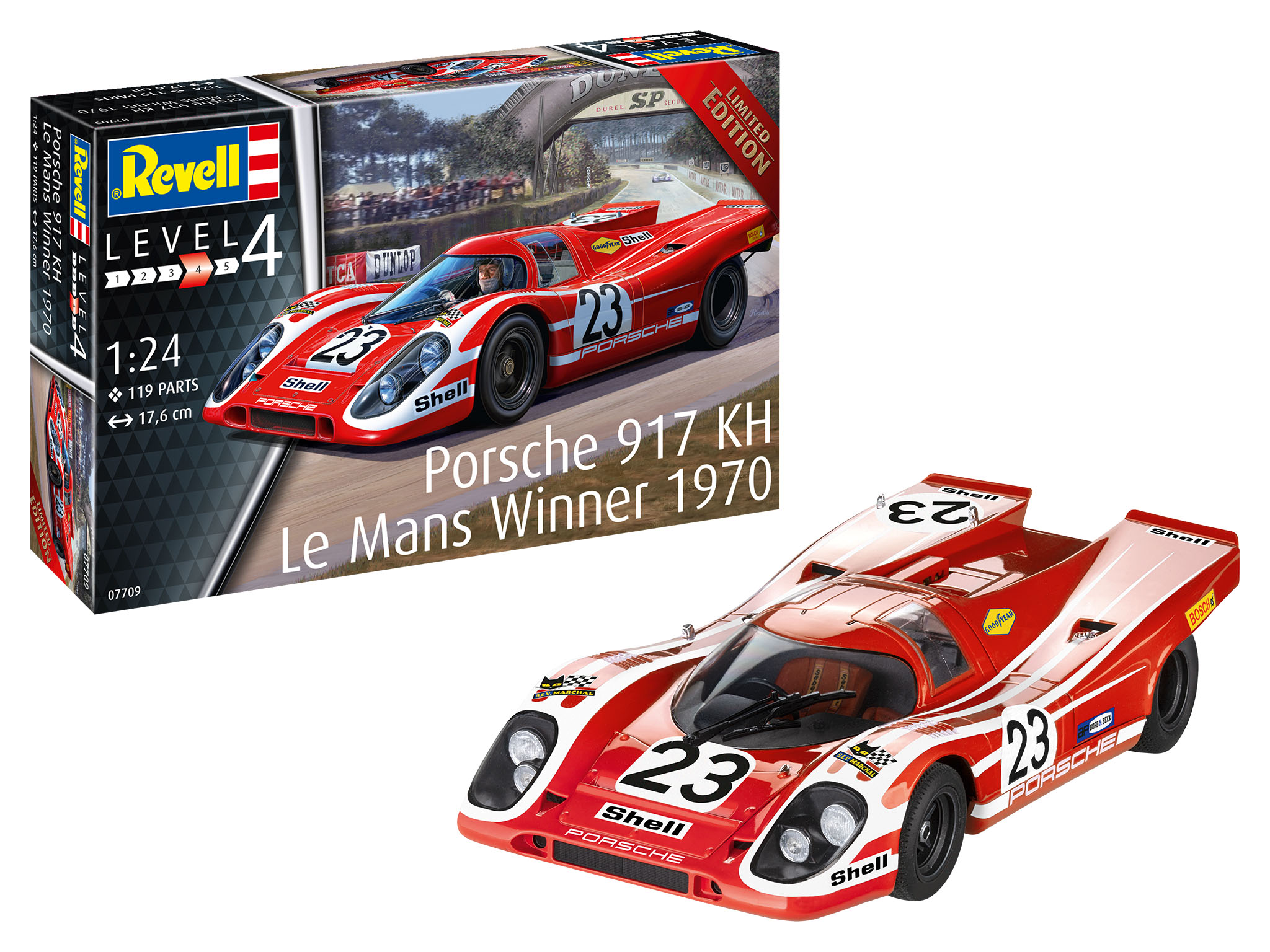 Rev07709 – 1:24 Porsche 917K Le Mans Winner 1970 - Image 7