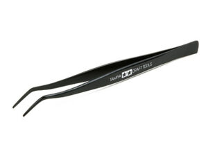 Tam74003 - Tamiya Angled Tweezers