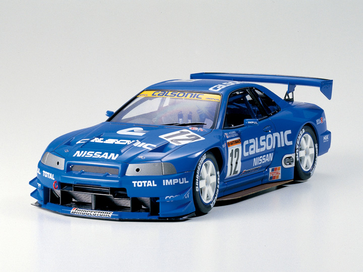 Tam24219 - Tamiya 1:24 Calsonic Skyline GT-R (R-34) (Plastic Model Building Kit - 19cm Long)