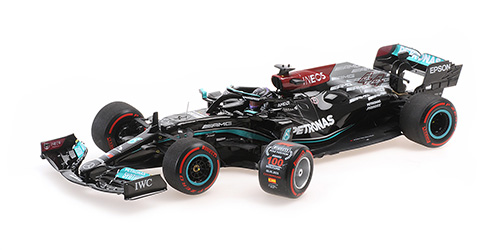 PMA110210444 – 1:18 Mercedes-AMG PETRONAS F1 W12E Hamilton (100th Pole) Spanish GP 2021
